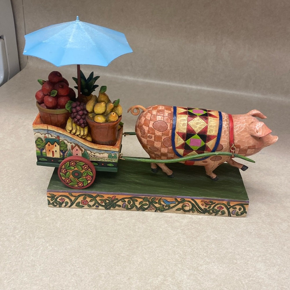 Jim sure, little little piggy went to the market